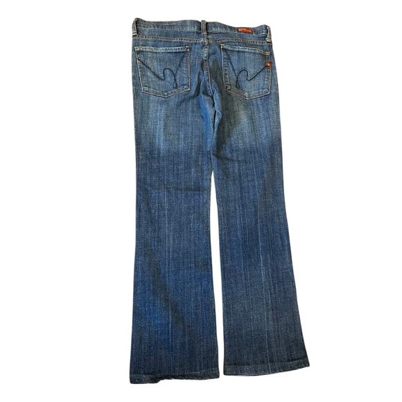 CITIZEN OF HUMANITY Kelly #001 Low Rise Stretch Bootcut Denim Jeans Women's 30 - Picture 3 of 11